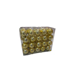 Paquete x 40 esferas lisas 8 cms