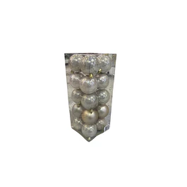 Paquete x 20 esferas 6 cms