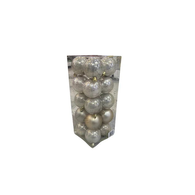 Paquete x 20 esferas 6 cms