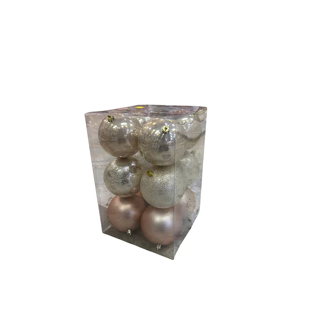 Paquete x 12 esferas 10 cms