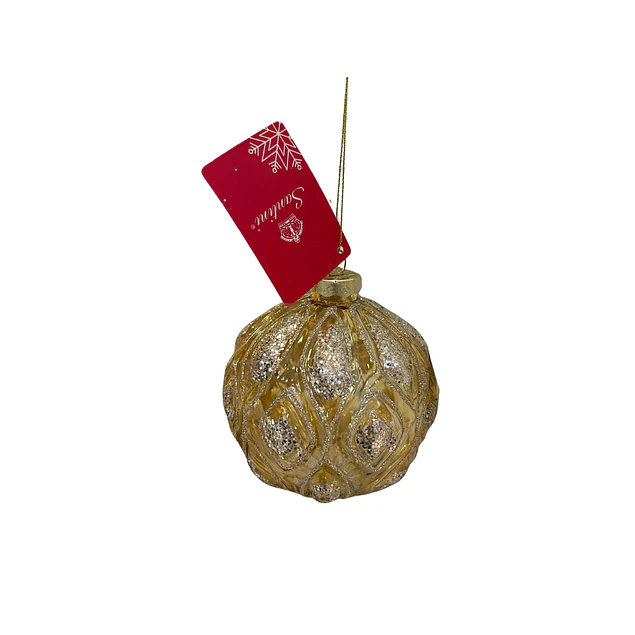 Esfera en vidrio delgado Santini 8 cms