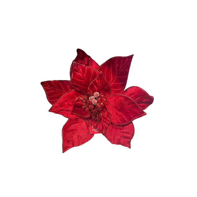 Flor grande gamuzada