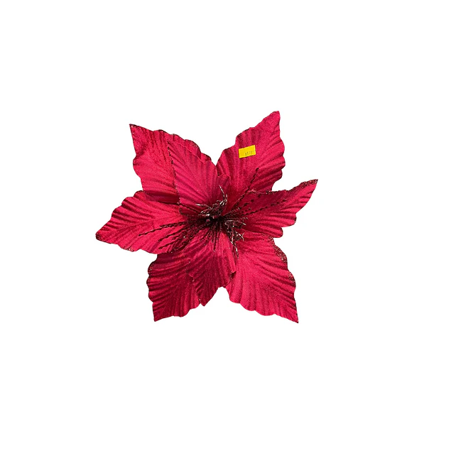 Flor gamuzada 24 cms