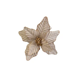Flor navideña yute