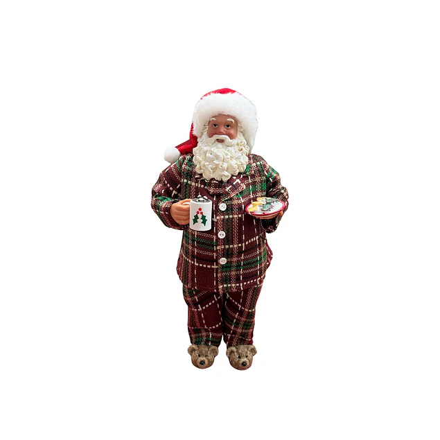 Papa noel coleccionable pijama