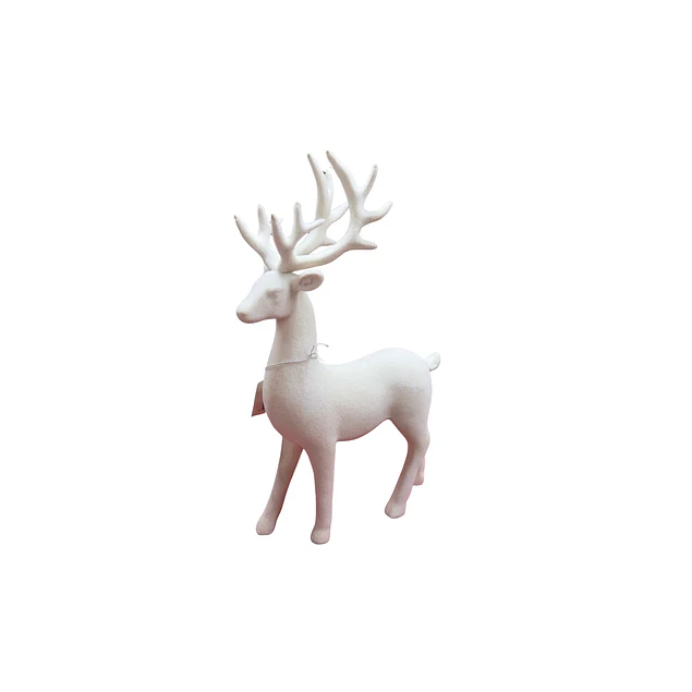 Reno gamuzado blanco
