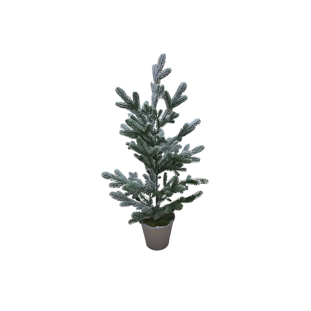 Árbol navideño para mesa con matera