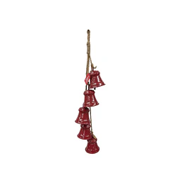 Set x 5 campanas rojas