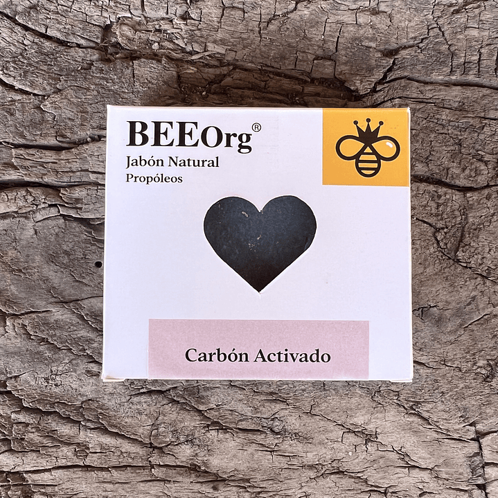 Jabón de propóleos y carbón vegetal 2