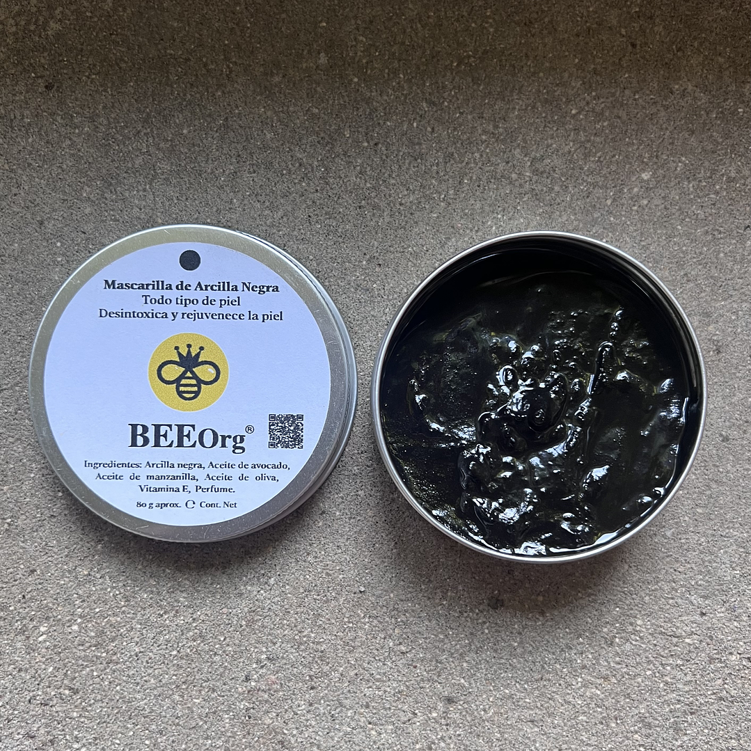 Mascarilla Tonificante Arcilla Negra 1
