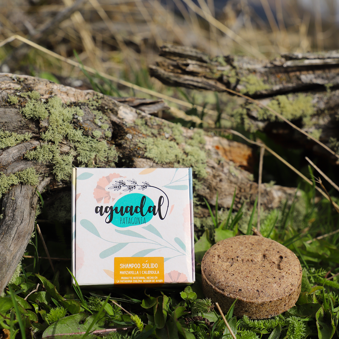 Shampoo sólido Manzanilla & Caléndula 70 g. 2