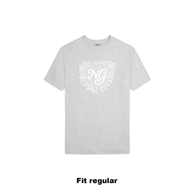 Polera nostalgia gris