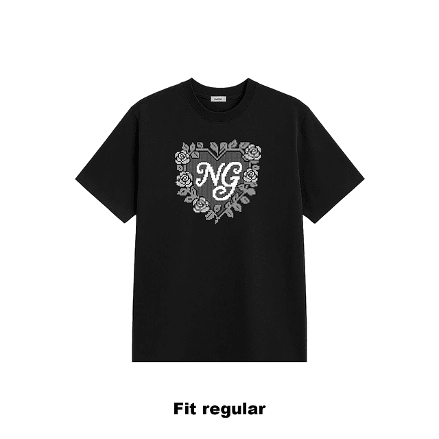 Polera nostalgia negro