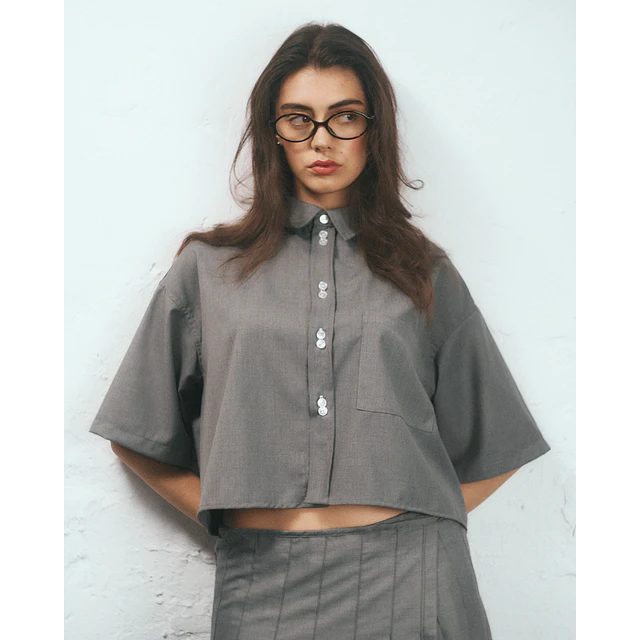 Camisa crop