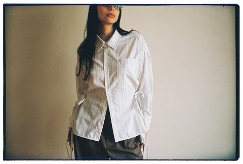 Camisa Oversize lazos 