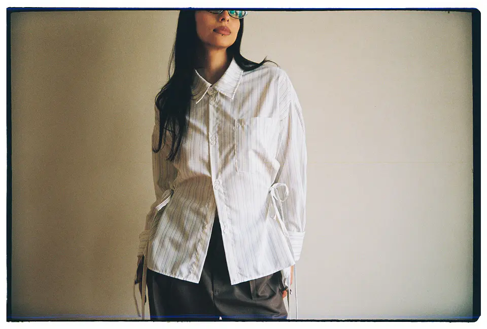 Camisa Oversize lazos  2