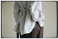 Camisa Oversize lazos  - Miniatura 5