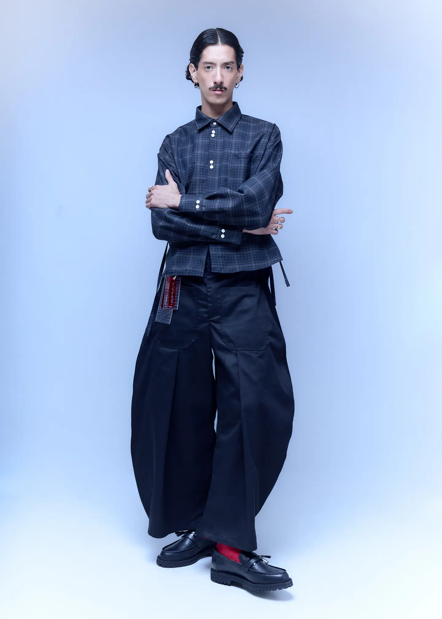 Camisa Oversize lazos  2