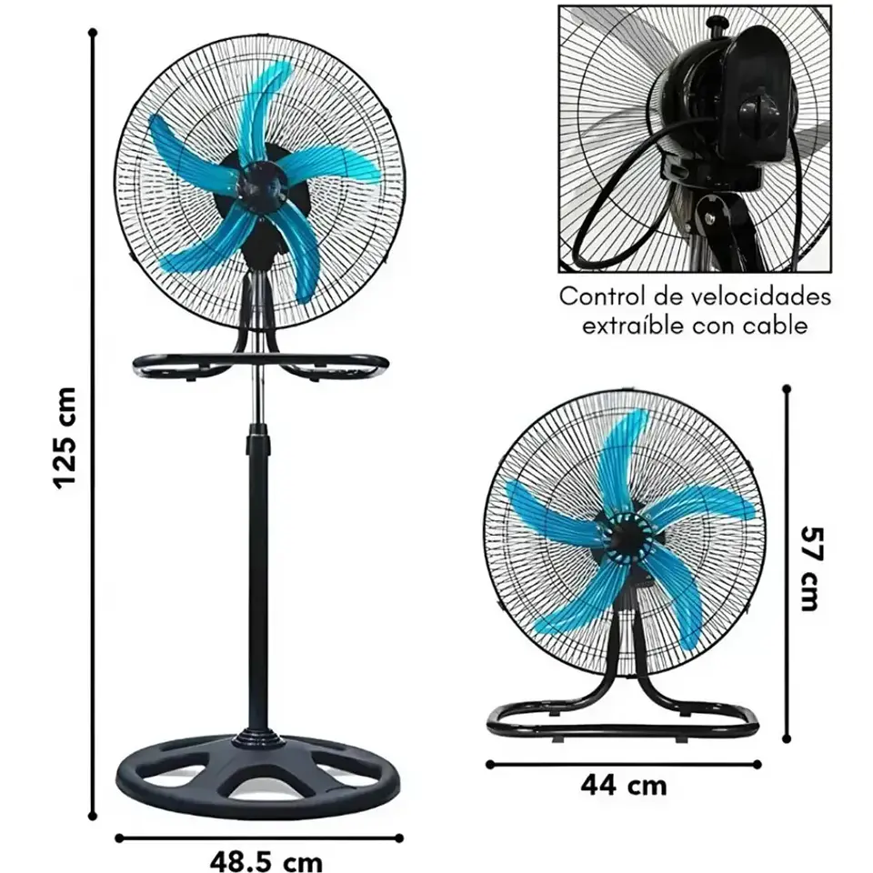 VENTILADOR 3 en 1 de 18