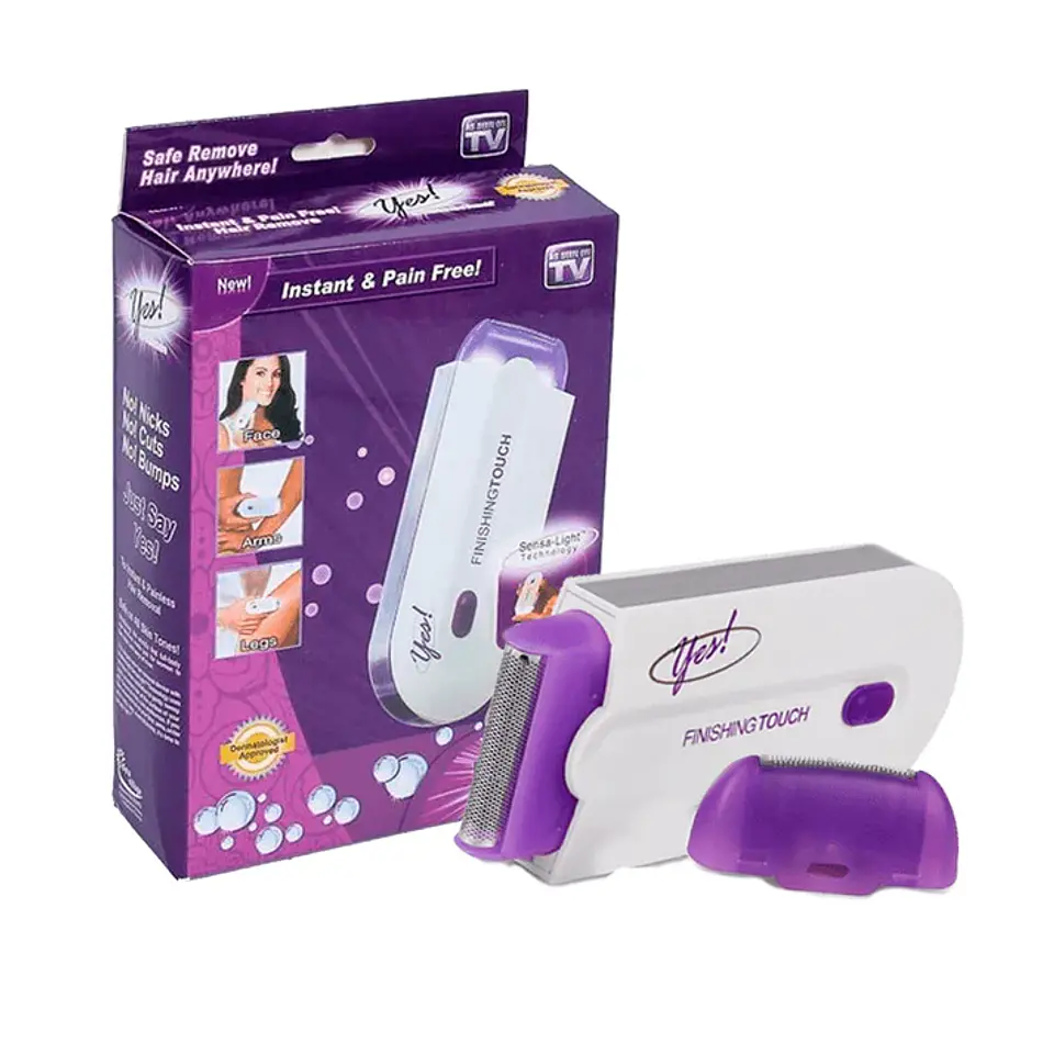 DEPILADOR YES!  RECARGABLE -  REMOVEDOR DE VELLO INSTANTÁNEO  1
