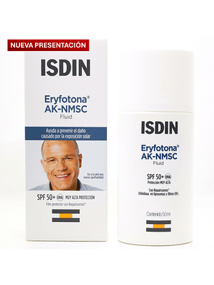 Isdin - Eryfotona AK-MNSC Fluid SPF50+ 50ml Protector Solar para Daño Actínico