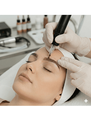 Micropigmentación de Cejas - Estudio NathyColores