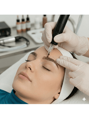 Retoque Micropigmentación de Cejas - Estudio NathyColores