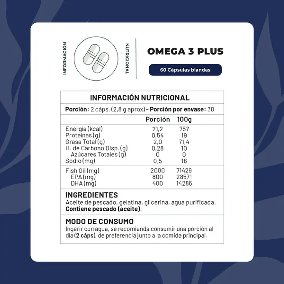 OMEGA 3 PLUS 800/400 2