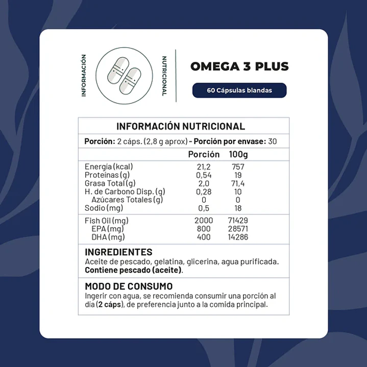 OMEGA 3 PLUS 800/400 2