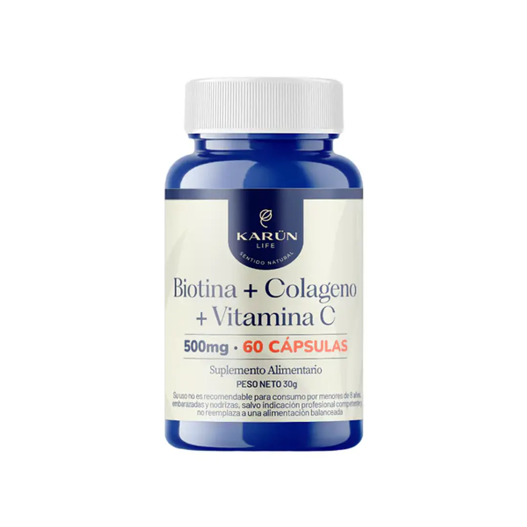 BIOTINA + COLAGENO +VITAMINA C 1