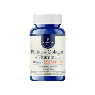 BIOTINA + COLAGENO +VITAMINA C