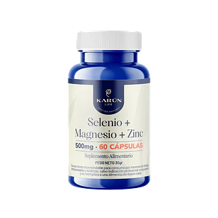 SELENIO+MAGNESIO+ZINC