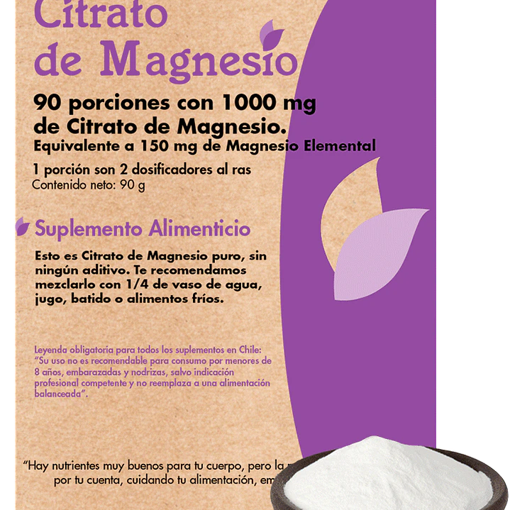 CITRATO DE MAGNESIO  1