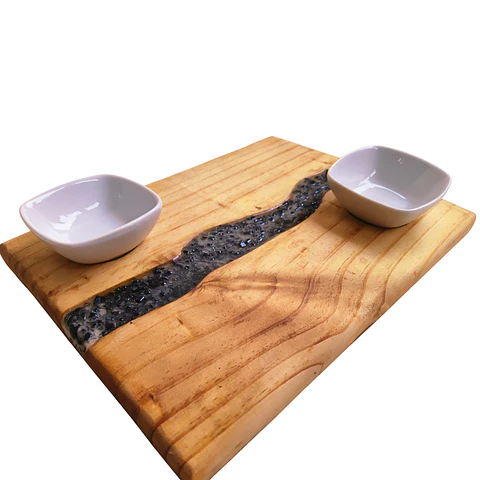 Tablas Cocktail con resina 