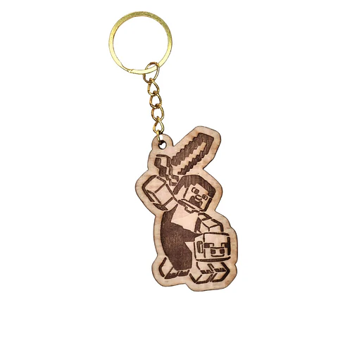 Llavero Grabado Láser Personalizado 