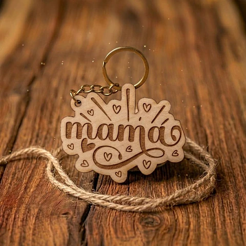 Llavero Grabado Láser Personalizado 