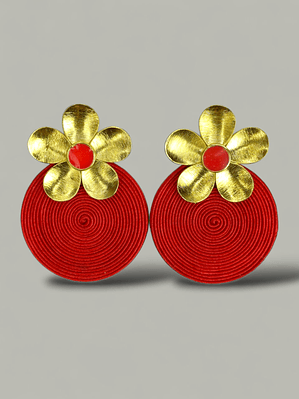 Maxi Arete Topo Flor