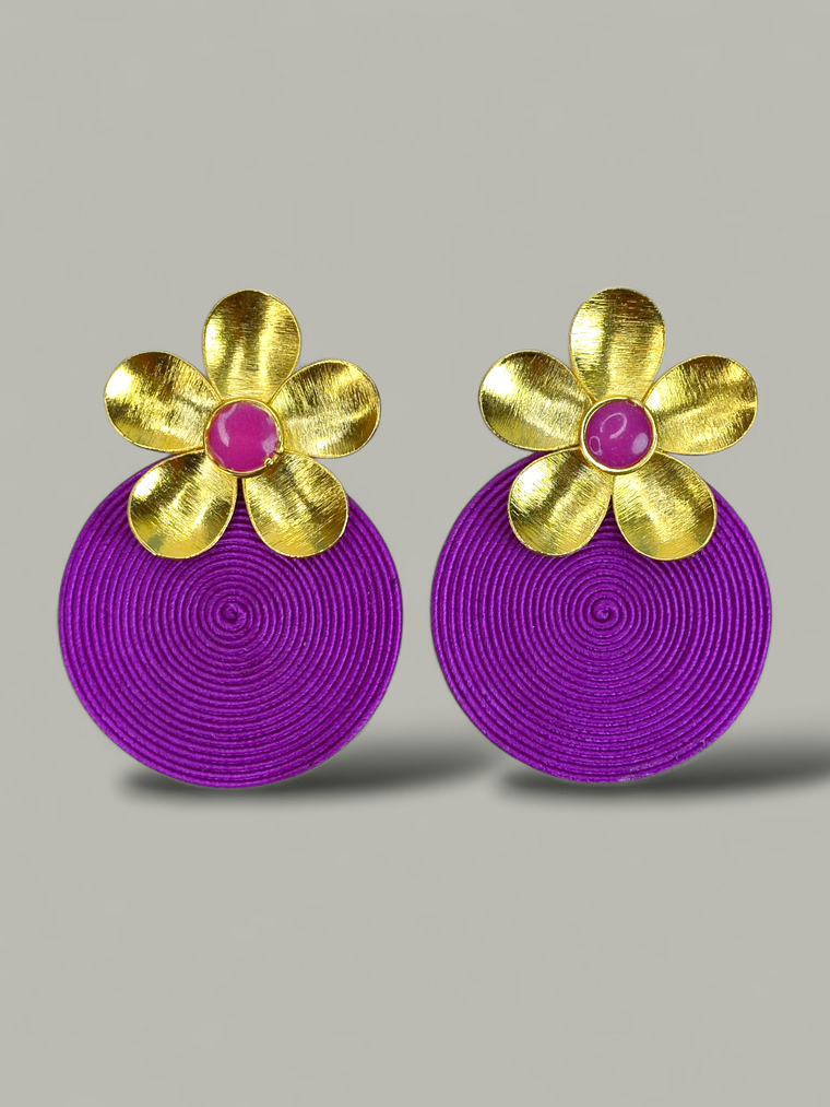 Maxi Arete Topo Flor 6