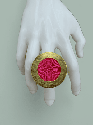 Anillo Tejido Soutache