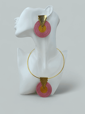 Set de Aretes y Gargantilla