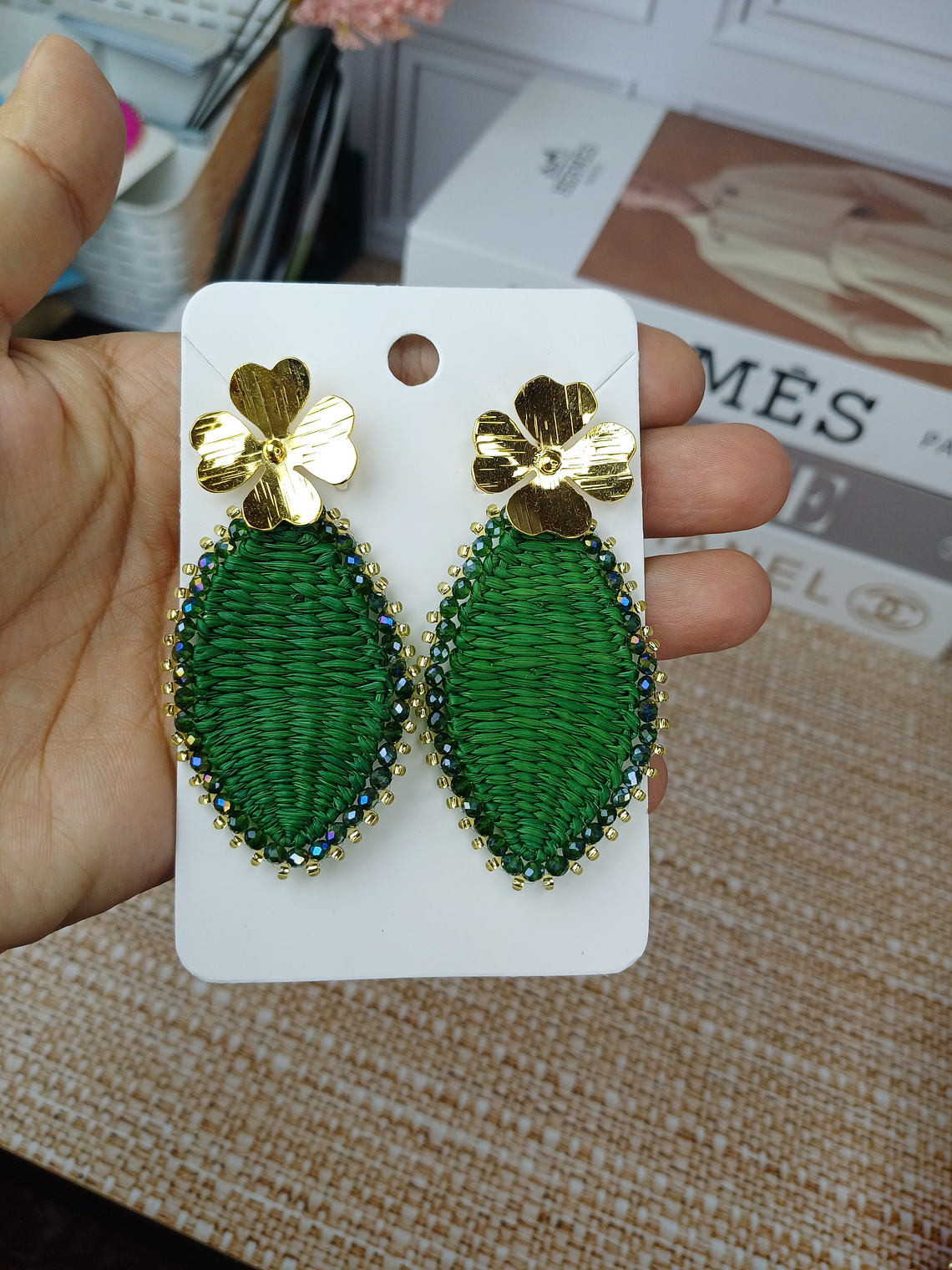 Arete Hoja en Palma de Iraca 5