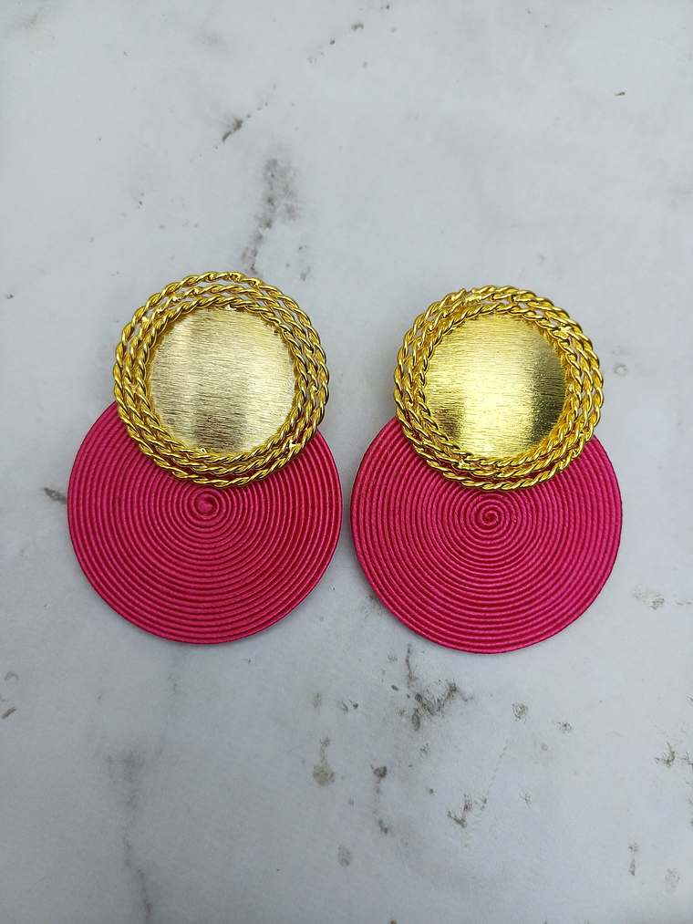 Maxi Arete Soutache entorchado 5