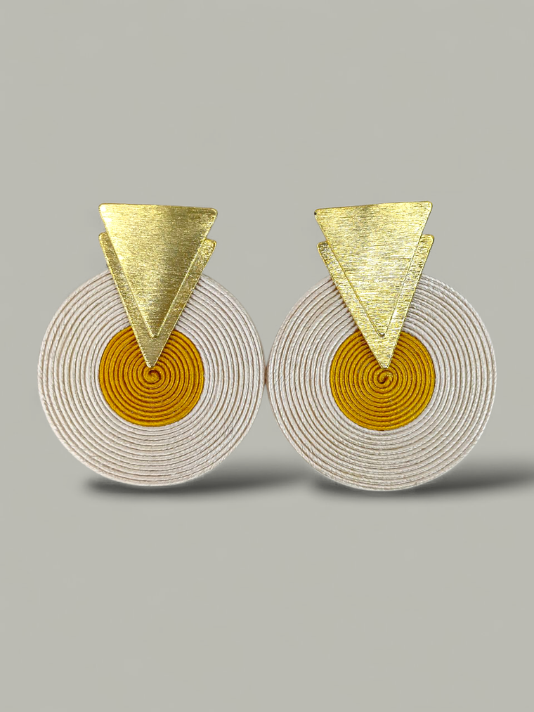 Maxi Arete Soutache topo triangulo 3