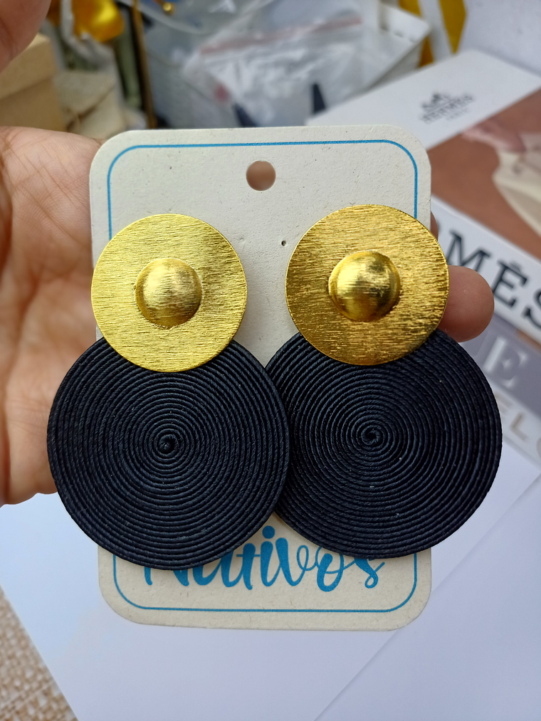 Arete soutache Basico 2