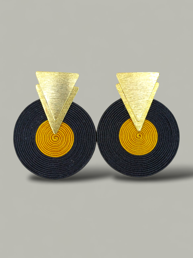 Maxi Arete Soutache topo triangulo 4