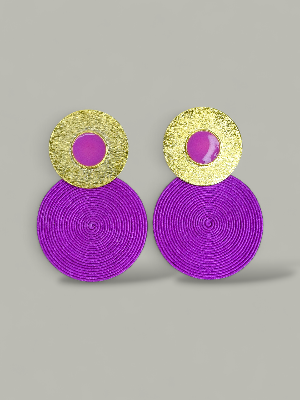 Arete Tejido Soutache 5