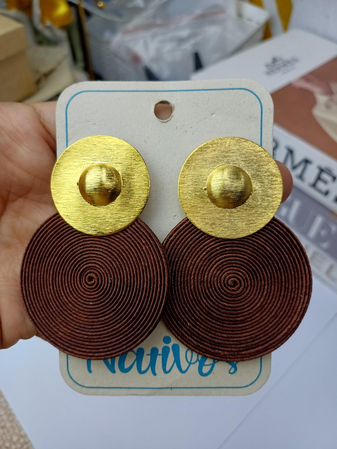 Arete soutache Basico 5