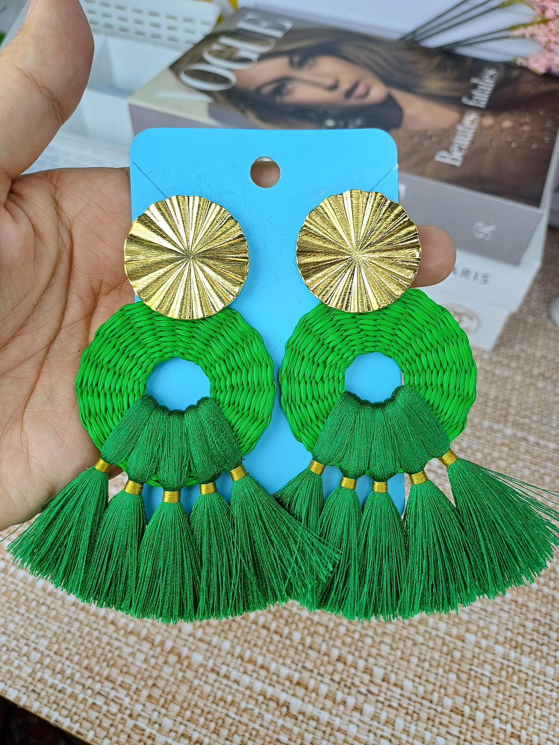 Maxi Arete iraca borlas 3