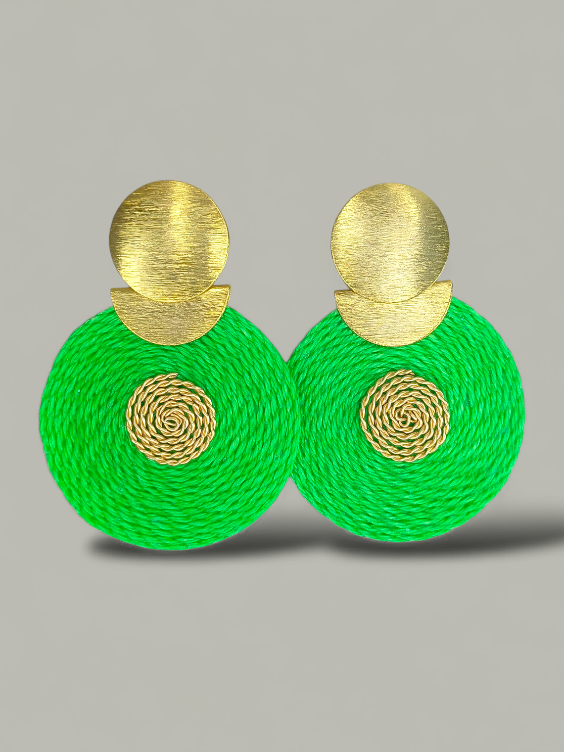 Maxi Arete en base color con Alambrismo 2