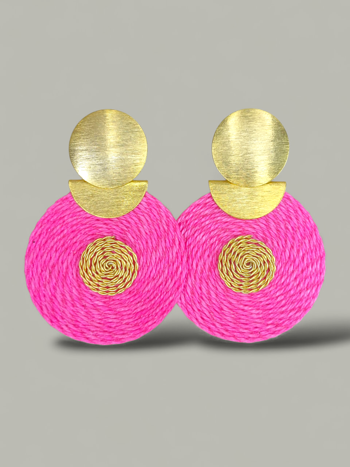 Maxi Arete en base color con Alambrismo 3